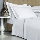 8051834644894 Frette Triplo Popeline King Sheet Set White Lead