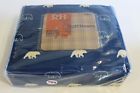 806222032894 Ruff Hewn Microfiber Sheet Set Navy Blue Polar