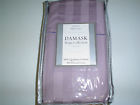 817491013958 Wamsutta Damask Stripe Pair King Lilac Pillowcases Egyptian