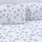 818162021418 Unbranded Mellanni Cotton Piece Printed Flannel Sheets Set