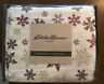 826510160320 Eddie Bauer Twin Flannel Sheet Set Cotton Snowflakes
