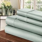 840444110824 Chic Home 1000 Thread Counts Sheet Set Queen Green Sage