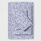 840708120712 Threshold Vintage Washed Sheet Set California King Purple