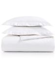 842164001680 Bergen House Luxury White Full Queen Duvet Sham