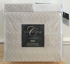 843754013229 Charisma New King Sheet Set Microfiber Polyester Beige