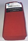 844178007818 Mainstays Twin Fitted Sheet Red Sedona Thread Count