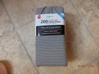 844178040440 Mainstays Full Fitted Sheet Two Tone Gray New