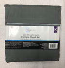 844178051996 Mainstays Thread Count Percale Sheet Set King Size