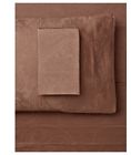 846967016230 Westport Home Linens Paisley Jacquard Sheet Set Chocolate