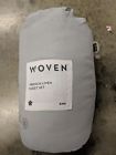 Wo162kksmls 848971029787 Malouf Woven Smoke King French Linen Sheets