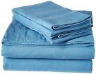 852661461788 Tribeca Living Flannel Cotton Solid Sheet Set King
