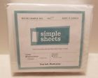 869545000049 Simple Sheets Quick Change Set Twin Xl New