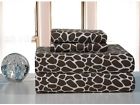 875108008377 Flannel-ckg-giraffe-print-choco Flannel Sheets Twin Sheet Set Chocolate Giraffe Warm Soft College Dorm