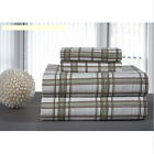 875108008421 Pointehaven Flannel Sheet Set King
