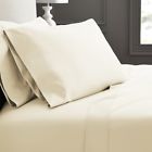 881813601239 Hotel Style Thread Count Sheet Set Cream Mist