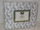 883370000944 Livingquarters Living Quarters Thread Count King Paisley Sheet