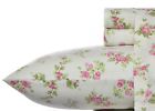 201593 883893304154 Laura Ashley Audrey Pink Rose Bud 100 Preshrunk Cotton Flannel Sheet Set Full 201593 883893304154 Laura Ashley Audrey Pink Rose Bud 100 Preshrunk Cotton Flannel Sheet Set Full