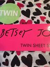 883893373129 Betsey Johnson Xox Hearts Twin Sheet Set Pc 883893373129 Betsey Johnson Xox Hearts Twin Sheet Set Pc