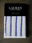 886087300826 Ralph Lauren Jensen Blue Striped Cotton Standard Pillowcases