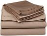 889954105036 Superior Twin Egyptian Cotton Taupe Sheet Set Triple