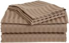 889954154140 Blue Nile Mills Striped Microfiber Sheet Set Cal