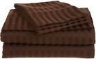 889954154560 Blue Nile Mills Striped Microfiber Sheet Set Queen