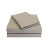 889954155468 Superior Twin Tan Percale Soft Cotton Sheet Set
