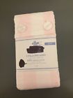 89062190250 Shabby Chic Pillowcases King Pink White Thread Count Cotton