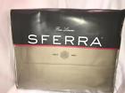 891295 Sferra Elyse King Flat Sheet Tan Egyptian Cotton 780870557056