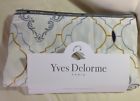 906277 Yves Delorme Maiolica Flat Sheet Cotton Retail New