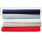 9555786501667 Cannon Thread Count Flat Sheet Navy Blue