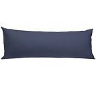 96666 Rest Right Cotton Body Pillow Protector Navy 798837615299