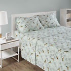 9ee17a5d1e0547b3ba7a4a01d9e1d77c Harriet Bee Elidge Cozy Soft Cotton Seafoam Fox Print Sheet