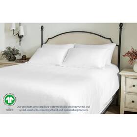 A1 Home Collections Llc 737214113591 Delara Gots Certified 100% Organic Cotton Fitted Sheet