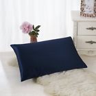 Ab-pc-navyblue Alaska Bear Natural Silk Pillowcase Hypoallergenic Momme Threa 611029126253