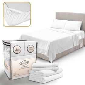 Abeero Home No1 King Size Sheets Set Cooling - Luxury Hotel Soft Bed With Ela Abeero Home No1 King Size Sheets Set Cooling - Luxury Hotel Soft Bed With Ela
