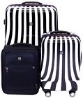 Abfl5763-008 Ful White Swirl Black And Stripe Luggage 0888783691413 Abfl5763-008 Ful White Swirl Black And Stripe Luggage 0888783691413