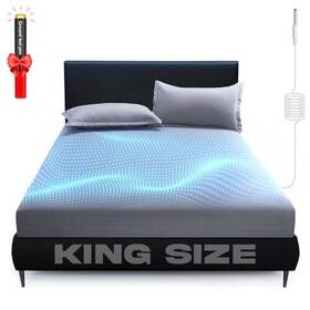 Adamson 701152106714 Grounding Fitted Sheet King Size Earthing Sheets - Pure Silver Fiber And Organ Adamson 701152106714 Grounding Fitted Sheet King Size Earthing Sheets - Pure Silver Fiber And Organ