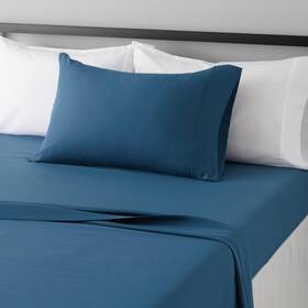 68f941d0cda369bcfcb75ddf Amazon Basics 3 Piece Microfiber Lightweight Bed Sheet Set With 14 Inch Deep