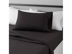 Amazon Basics 840095889766 Black Twin Sheet Set 4pk Amazon Basics 840095889766 Black Twin Sheet Set 4pk