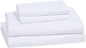 Amazon Basics 844178041324 Lightweight Super Soft Easy Care Microfiber 4-piece Bed Sheet S