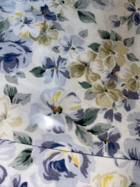 Amazon Basics 844178042819 Twin Blue Floral 3 Piece Bed Sheet Set New In Box