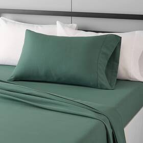Ss8-txl-edgn Amazon Basics Lightweight Super Soft Easy Care Twin Xl Emerald Green