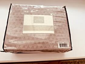 Amrapur 645470192123 King Sheet Set Diamond Dot 4-pc Microfiber Soft Bedding New Sealed