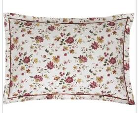 Anne De Sol Ne 609251825768 New Solene King Sham 22x37 Inch Anna Pattern Floral 100% Cotton