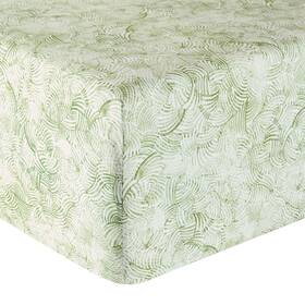Anne De Sol Ne 609251928261 Nwt Solene Paris Villandry Collection Queen Fitted Sheet Green