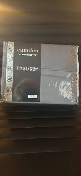 1250 Aq Textiles 191790041462 Camden Extra Deep Thread Count 4 Pc. King Sheet Set