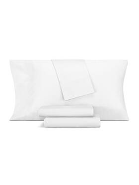 25052103001aqt Aq Textiles White Solid 500 Thread Count Queen Sheet Set 25052103001aqt Aq Textiles White Solid 500 Thread Count Queen Sheet Set