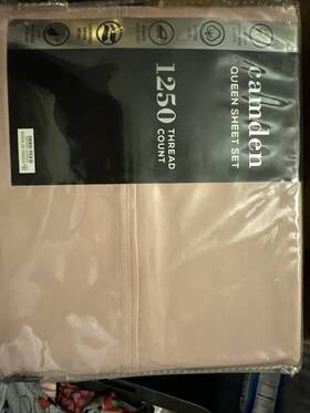 25542103001aqt Aq Textiles Camden 1250 Thread Count Sateen 4 Piece Queen Sheet Set Blush