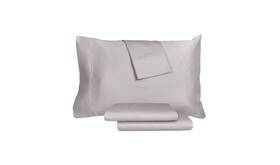28062104008aqt Aq Textiles Percale Solid 4-pc. Sheet Set King - Lilac